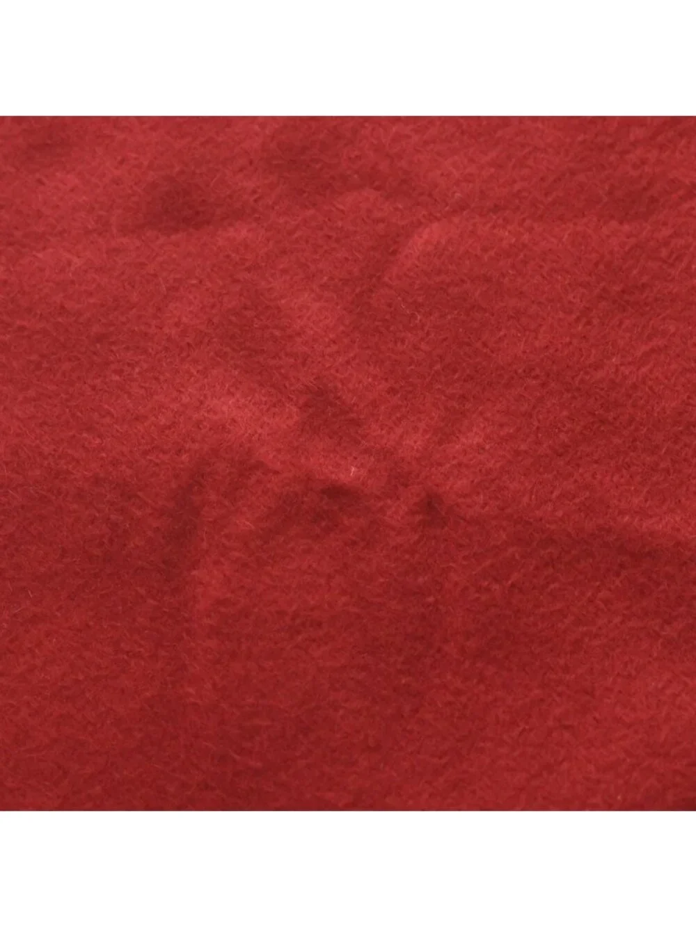 Loro Piana Logo Patch Cashmere Scarf Red